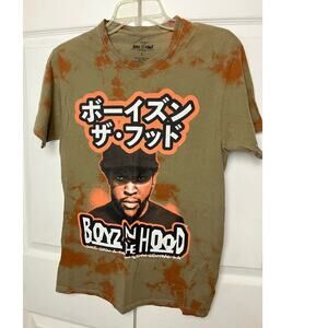 Boyz N The Hood Bleach Dyed Short Sleeve T Shirt Size Small
